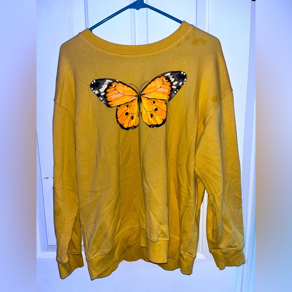 Butterfly Sweater (XL - youth)